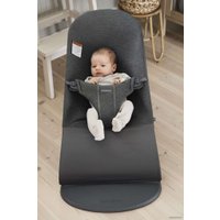 Шезлонг BabyBjorn Bliss 3D Jersey (ткань, charcoal grey)