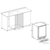 Винный шкаф Temptech WPQ60SCS