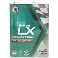 Моторное масло United Oil LX Prestige 5W-50 4л в Бресте