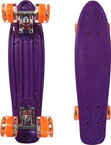 

Пенниборд Display Penny Board 21" LED (фиолетовый/оранжевый)