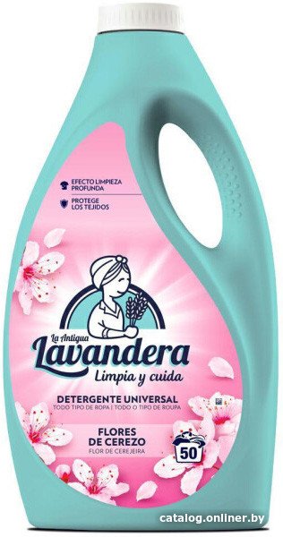 Гель для стирки La Antigue Lavandera Flores De Cereso 2.5 л