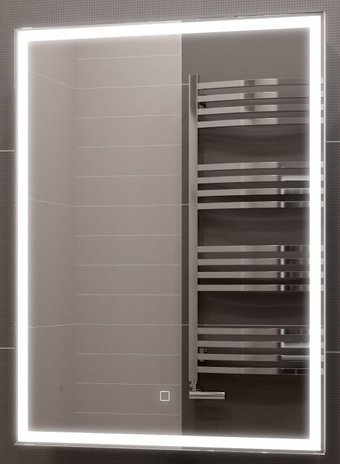 Континент Шкаф с зеркалом Allure Led 60x80 (правый)