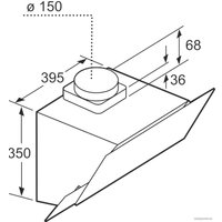 Кухонная вытяжка Bosch DWK65AJ80R