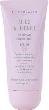 

BB-крем L'Erbolario Гиалуроновая кислота Антивозрастной 8в1 SPF15 50 мл