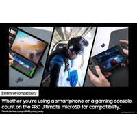 Карта памяти Samsung PRO Ultimate microSDXC 128GB (с адаптером)