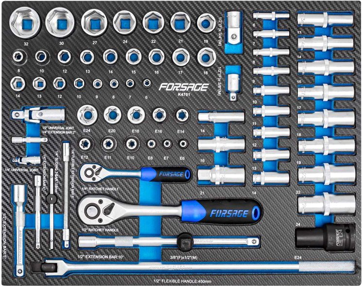 

Универсальный набор инструментов FORSAGE F-K4701(51383)