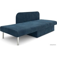 Тахта Мебель-АРС Алиса (велюр, темно-синий luna 034)