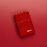 Зажигалка Zippo Classic Metallic Red Zippo Logo 49475ZL