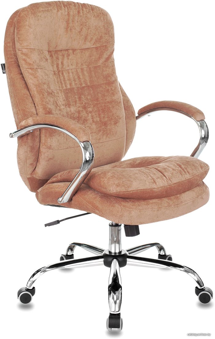 Офисное кресло Бюрократ T-9950SL Fabric (светло-коричневый Velvet 90)