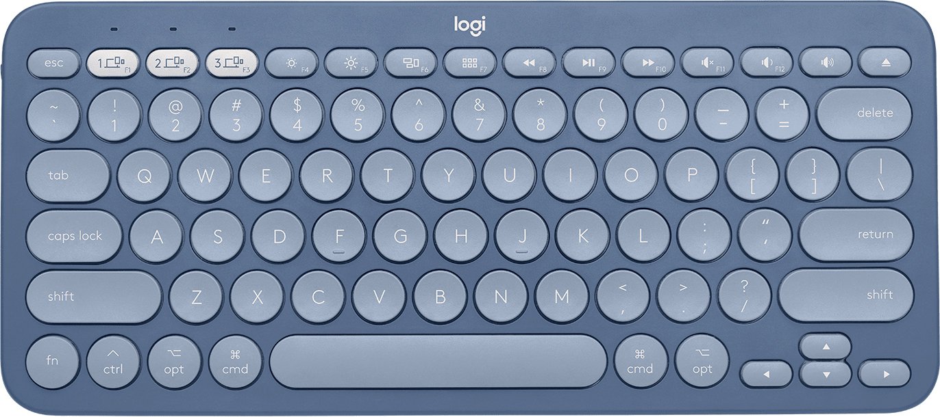

Клавиатура Logitech Multi-Device K380 Bluetooth for Mac 920-009729 (синий, нет кириллицы)