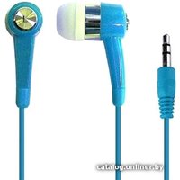 Наушники LongLife E107 (без микрофона, голубой)