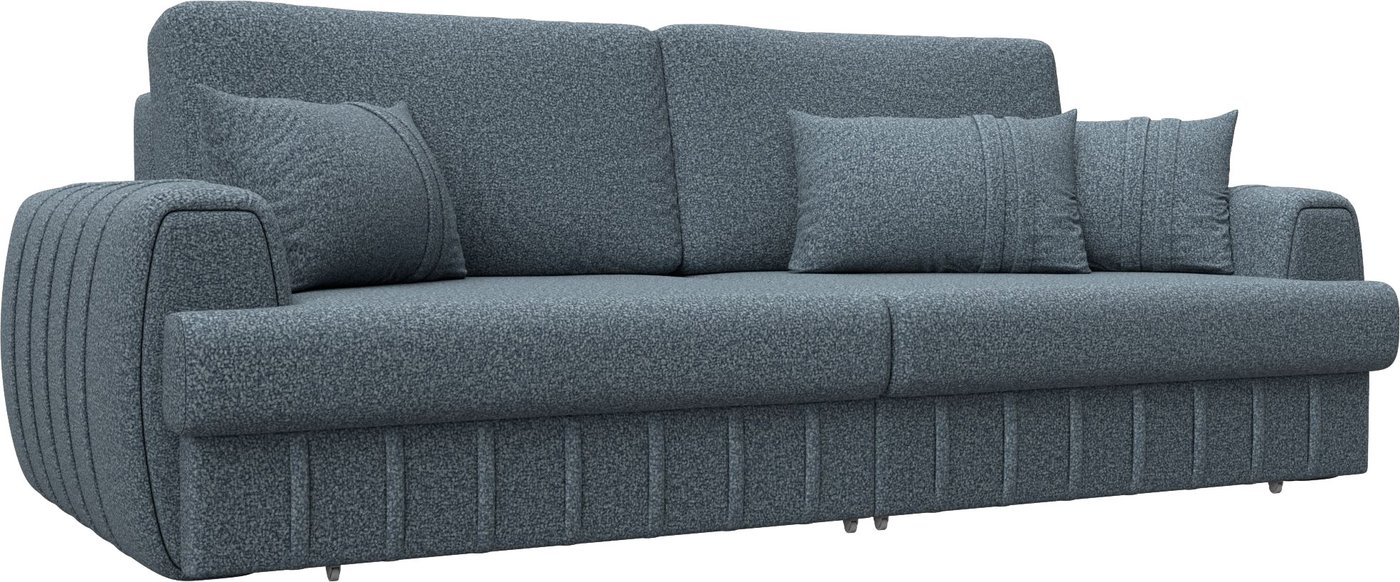 

Диван Лига диванов Лига-057 НПБ 129223 (велюр Ness 12 серый)