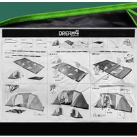 Кемпинговая палатка RSP Outdoors Dream 4 (зеленый)