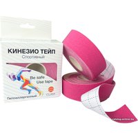 Тейп Clam SK11 2.5 см x 5 м (2 шт, розовый)