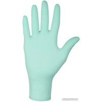 Нитриловые перчатки Mercator Nitrylex PF текстурированные нестерильные неопудренные (S, мятный)