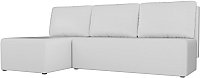 

Угловой диван Mio Tesoro Берген 179 левый (искусственная кожа, белый)