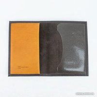 Обложка для паспорта Poshete 604-117LG-TYL (серый)