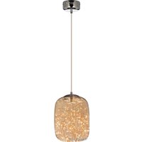 Подвесная люстра Lumina Deco Daisy LDP 6824-220 CHR+AMB