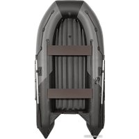 Моторно-килевая лодка Пилот 330 НДНД (серый/черный)