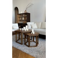 Журнальный столик Wood Profil Hex Wood WPO.00.02 (массив дуба)