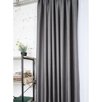 Штора Модный текстиль 112MT391019 (260x200, темно-серый)