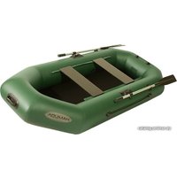 Моторно-гребная лодка Лоцман Стандарт 260 РС (зеленый)