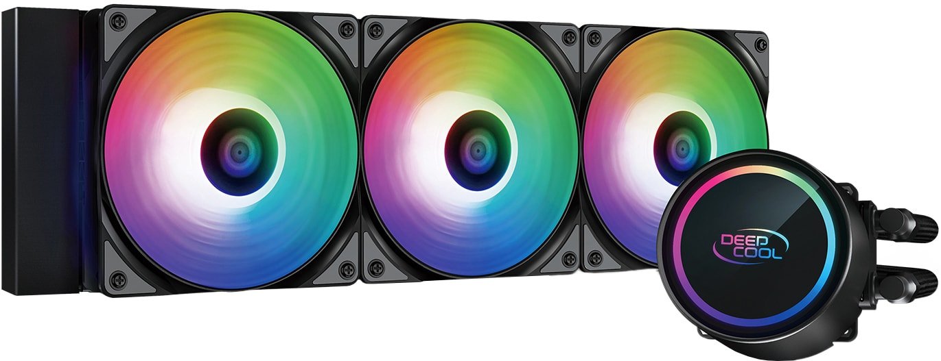 

Система жидкостного охлаждения для процессора DeepCool Gammaxx L360 A-RGB DP-H12CF-GL360-ARGB