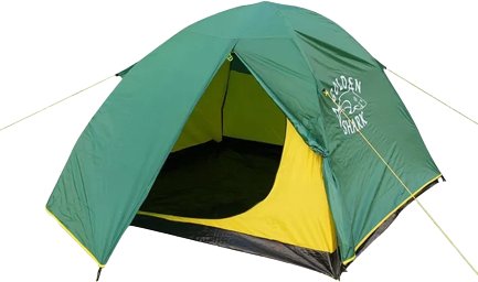 

Треккинговая палатка GOLDEN SHARK Hutte 2 (зеленый)