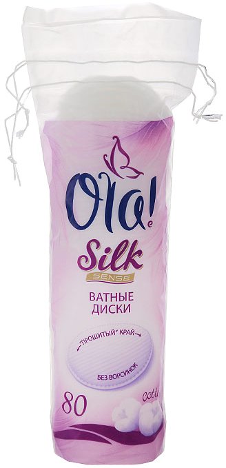 

Ватные диски Ola! Silk Sense (80 шт)