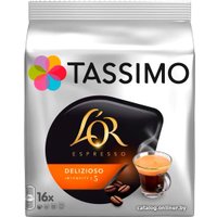 Кофе в капсулах Tassimo L'OR Espresso Delizioso 16 шт