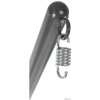 Подвесное кресло M-Group Капля Лори 11530303 (серый ротанг/голубая подушка)