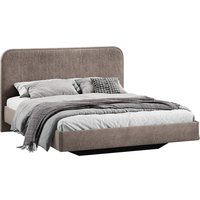 Кровать Трия Тиффани Тип 1 180x200 (микровелюр Wellmart Latte)