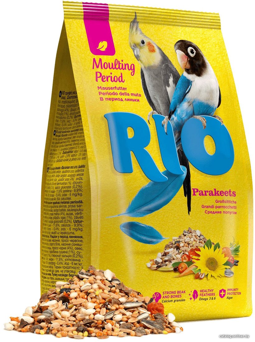 Корм для птиц Rio В период линьки 4602533783472 1 кг