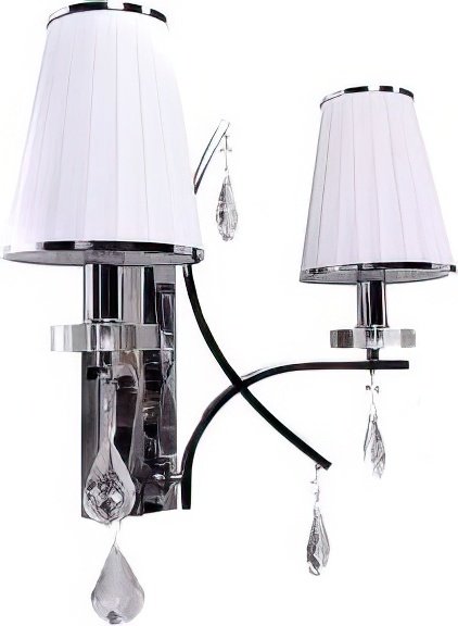 

Бра Lumina Deco Glamour LDW 66247-2 WT+CHR