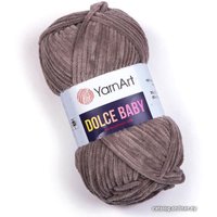 Пряжа для вязания Yarnart Dolce baby 781 50 г 85 м (серый)