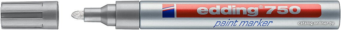 Маркер перманентный Edding 750 e-750-54 (серебристый)
