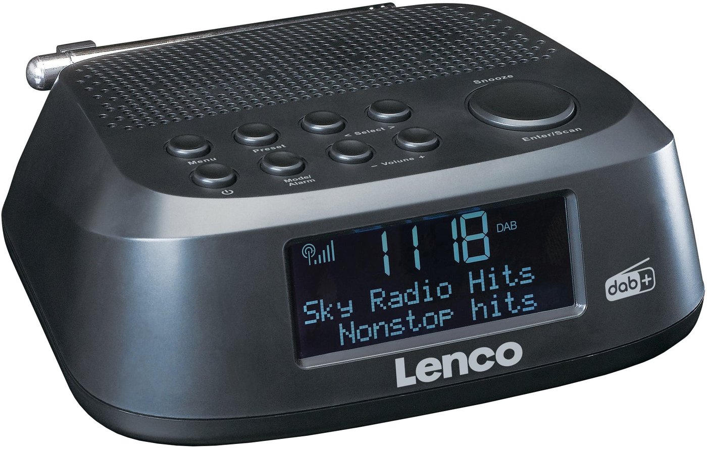 

Настольные часы Lenco CR-605BK