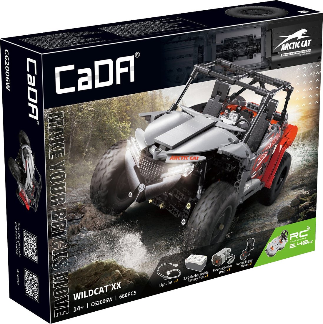 

Конструктор CaDa Внедорожник Wild Cat C62006W