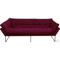 Диван Brioli Анико трехместный (велюр, B48 вишневый)