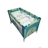 Манеж-кровать Amarobaby Multiform Dream Fox (оливковый)