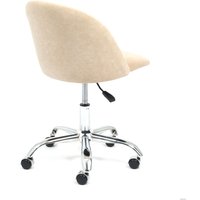 Офисное кресло TetChair Melody (флок, бежевый)