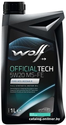 Моторное масло Wolf OfficialTech 5W-20 MS-FE 1л
