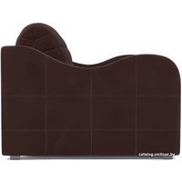 Кресло-кровать Мебель-АРС Барон №4 (велюр, шоколад HB-178 16)