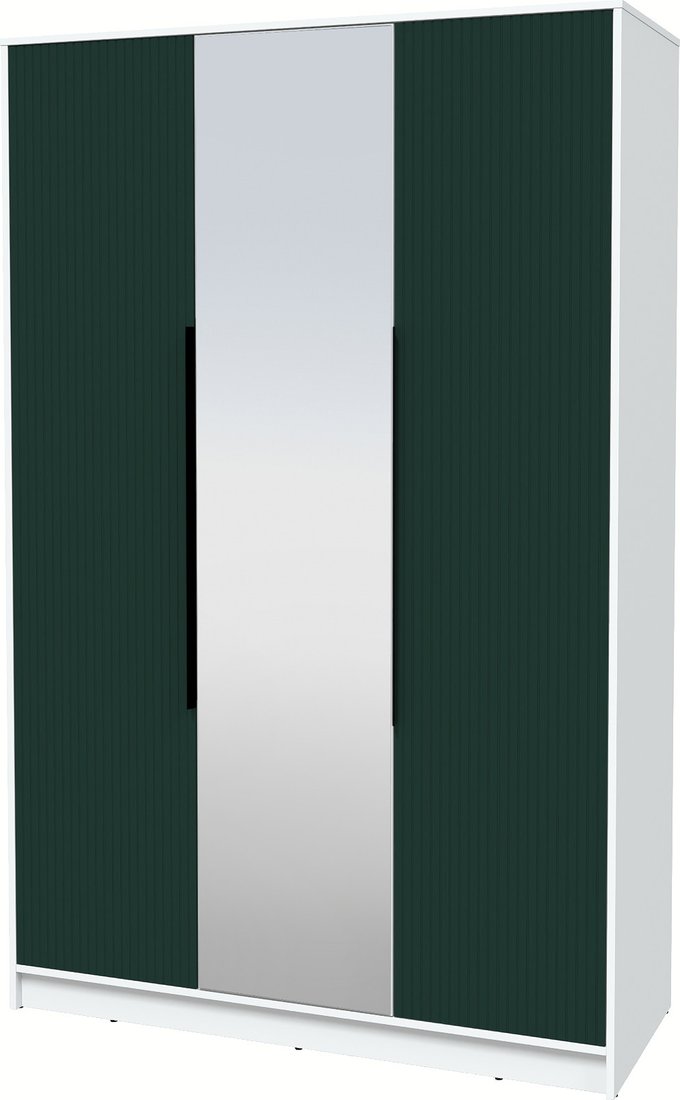 

Шкаф распашной Интерлиния Концепт Лайн КТ-Ш3з (белый платинум/изумруд)