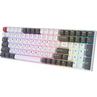 Клавиатура Royal Kludge RK100 RGB (белый/серый, RK Red)