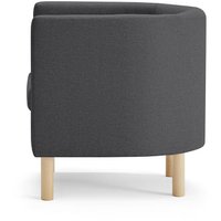 Интерьерное кресло Mio Tesoro Агата 351 (темно-серый 1173)