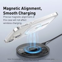 Чехол для телефона Baseus Magnetic Phone Case для iPhone 13 Pro Max (прозрачный)
