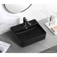 Умывальник Abber Rechteck AC2203MB (черный матовый)