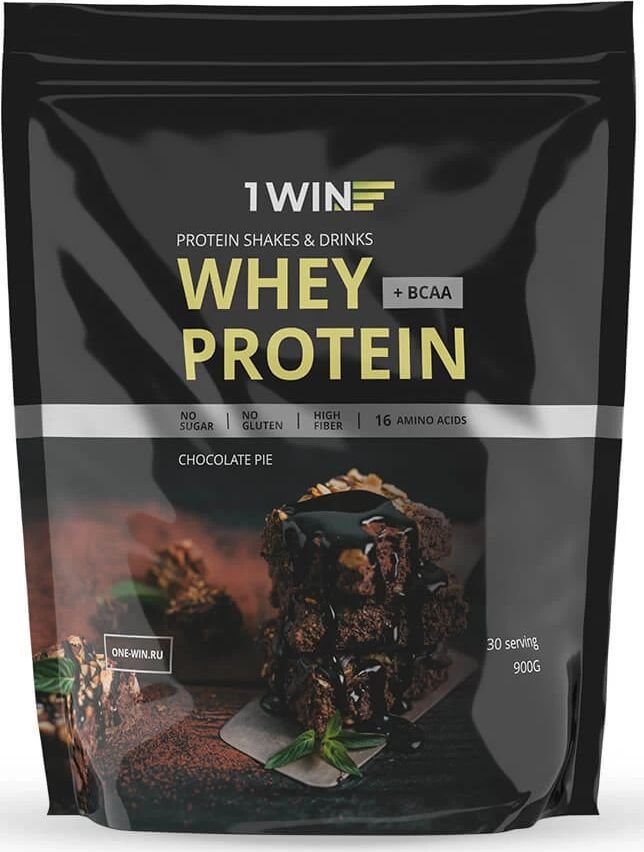

Протеин сывороточный (концентрат) 1WIN Whey Protein + BCCA (шоколадный пирог, 900г)