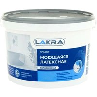 Краска Лакра Латексная моющаяся 14 кг (белоснежный)